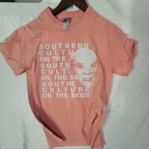Souther Culture on the skids   band   t shirt size  small pink